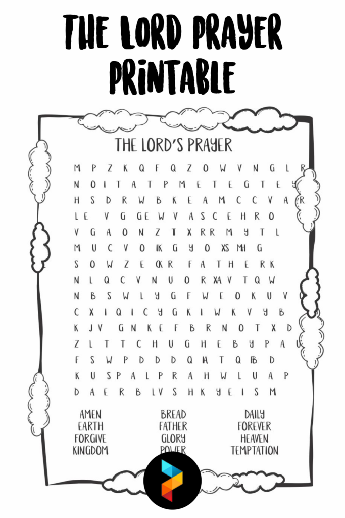 12 Best The Lord Prayer Printable Printablee - Vaccinated By The Lord Printable