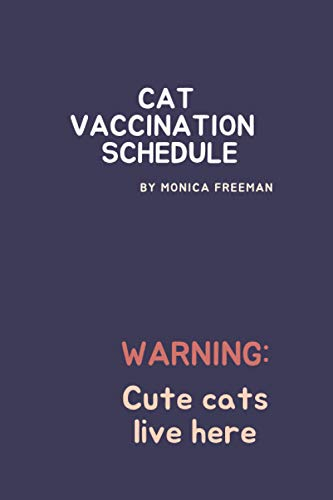 Cat Vaccination Schedule Brilliant Cat Vaccination Schedule Book  - Printable Fake Cat Vaccination Records