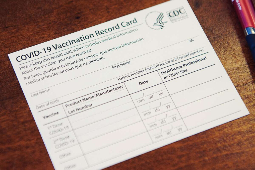 COVID 19 Vaccine Passports Everything You Need To Know - Cdc Vaccination Cards Printable