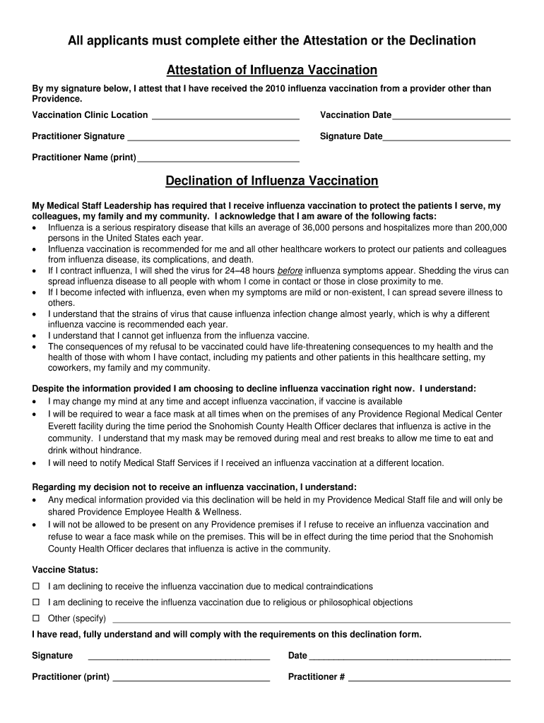 Flu Vaccine Consent Form 2019 PDF Fill Out And Sign Printable PDF  - Printable Patient Consent Form For Influenza Vaccine