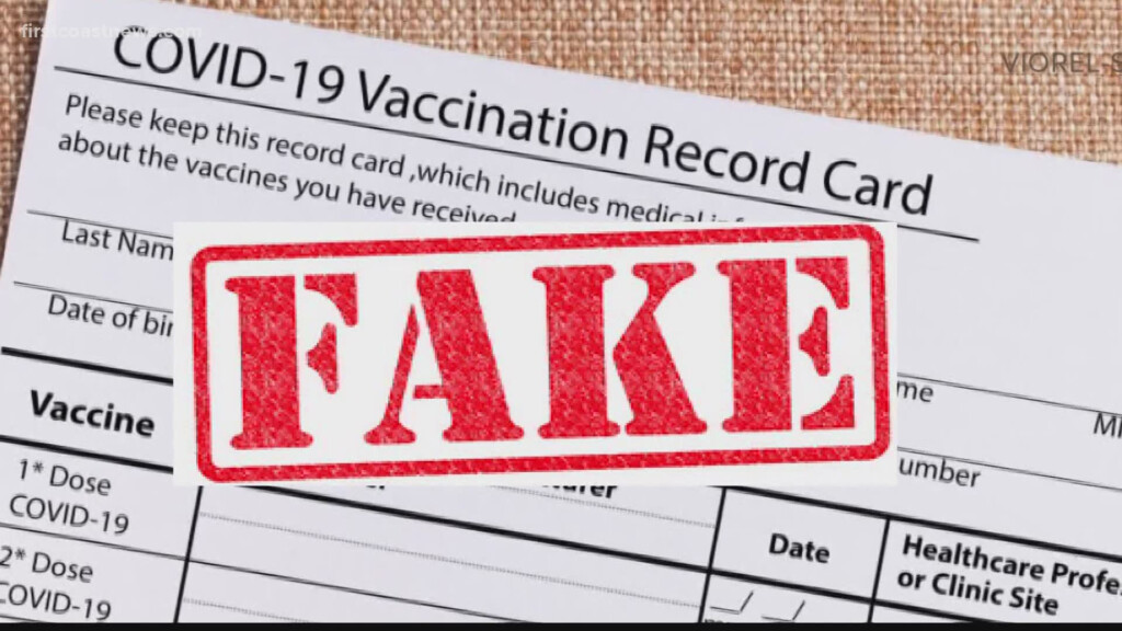 HU Professor Weighs In On Fake Vaccination Cards With Abc27 News - Fake Vaccine Card Printable