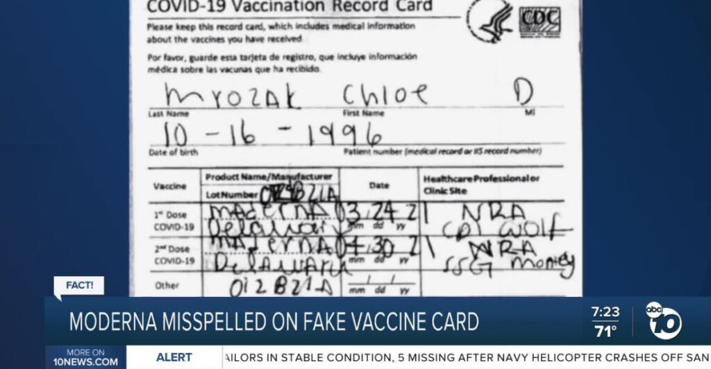 It s Way Too Easy To Order A Fake Covid Vaccine Card - Fake Vaccination Card Printable