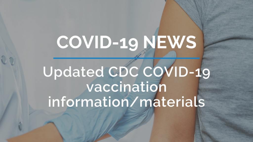 Updated CDC COVID 19 Vaccination Information materials Simple A  - Printable Vaccine Fact Sheets From Cdc