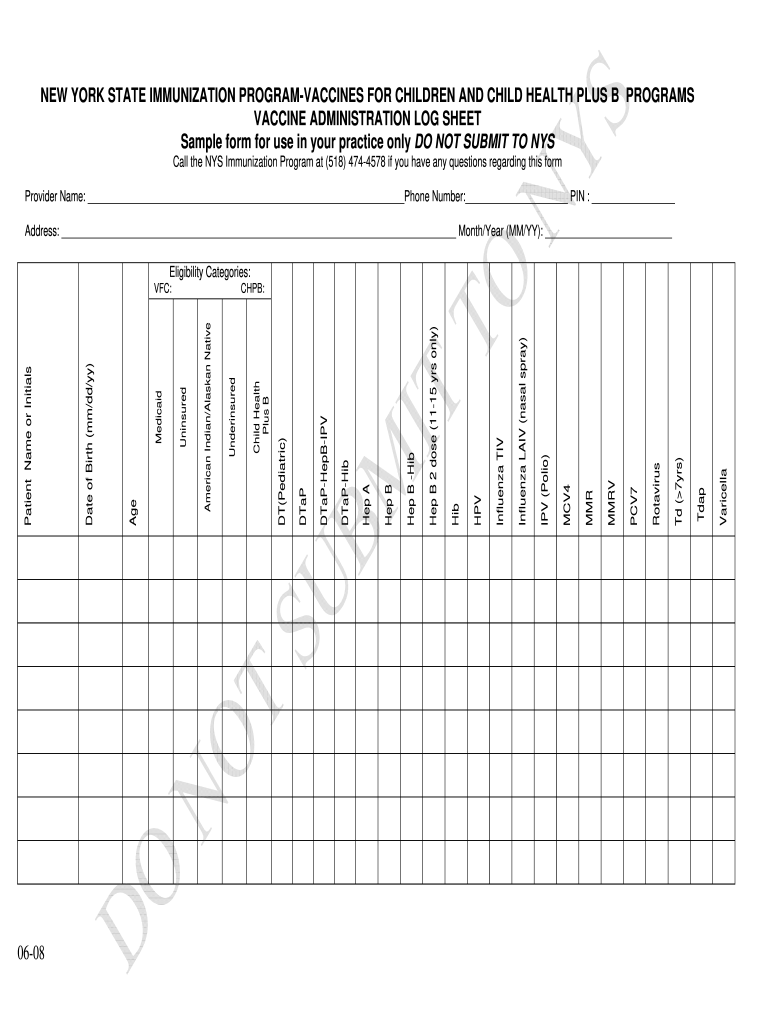 Vaccine Log Template Fill Out Sign Online DocHub - Printable Vaccine Log Sheet